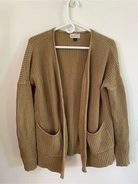 Universal Thread Waffle Knit Oversized Cardigan Sweater
